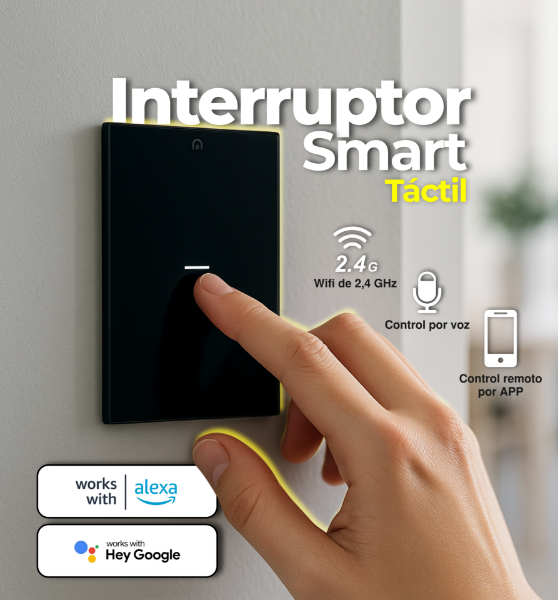 Imagen de Interruptor Smart WiFi Tactil Sencillo